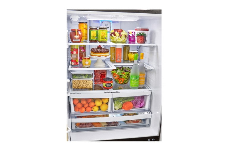 LG 33" Black Stainless Steel French Door Refrigerator, 24 cu.ft., LFXS24623D